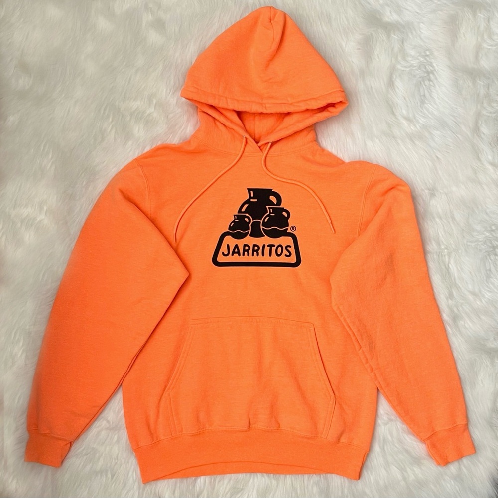 Jarritos Neon Orange & Black Hoodie